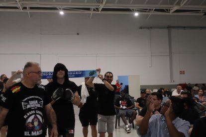 Álvaro 'El Mago' Godoy camino al ring.