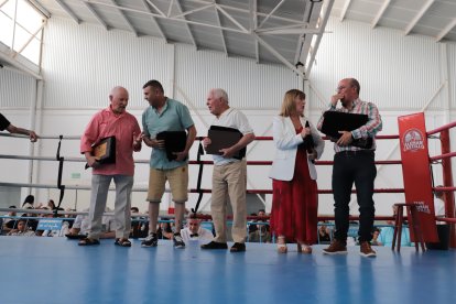 Homenaje del boxeo a los 'Bisbales' en El Ejido