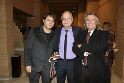 A mi izquierda está Pepe Grano de Oro el autor de mi banda sonora.