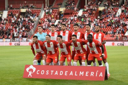 Fernando en el Almería-Albacete.
