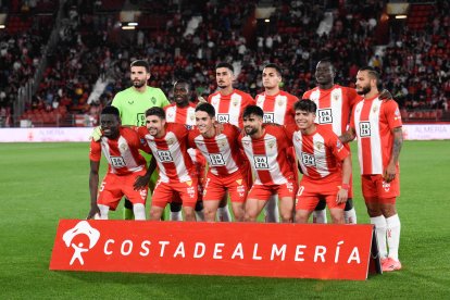 Maximiano en el Almería-Córdoba.