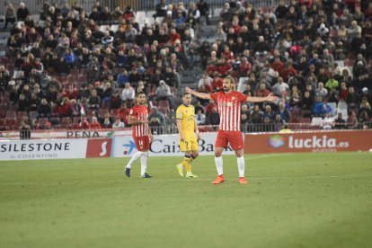 Cumplió con creces con la camiseta del Almería y firmó por el Real Valladolid.