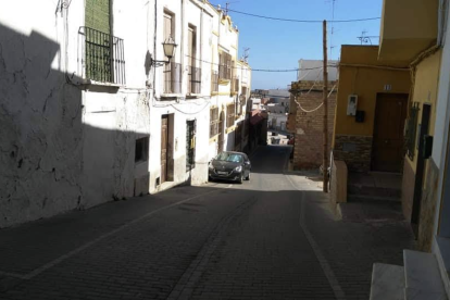 Calle Esperanza, en Adra (Almería)
