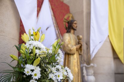 Altar del Santo Sepulcro en la iglesia de San Pedro.