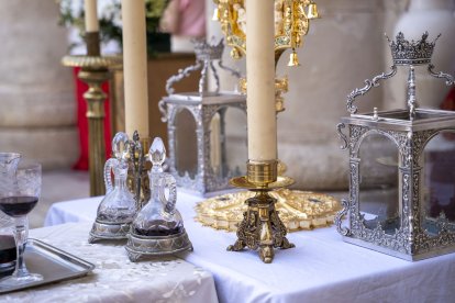 Altar del Santo Sepulcro en la iglesia de San Pedro.