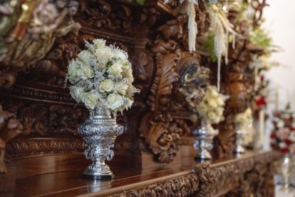 La Santa Cena, antes de ser trasladada a la Plaza Vieja.