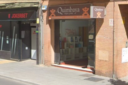 Fachada de la agencia de viajes Quimbaya.