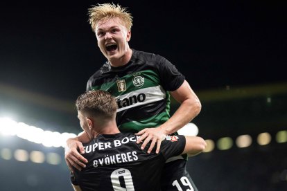 Conrad Harder es el otro gran delantero del Sporting Club.