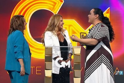 Toñi Moreno, Cristina Tárrega y Falete.