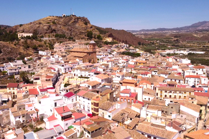 Vista aérea de Purchena.
