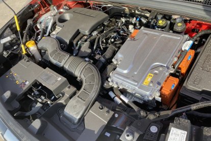 Su motor híbrido puede funcionar hasta un 80% del tiempo sin recurrir al motor térmico