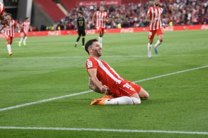 Embarba llegó al Almería después del ascenso de los rojiblancos a la Liga de las Estrellas.