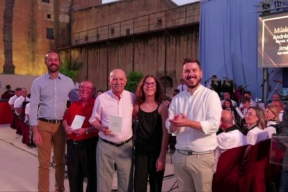 Reconocimientos durante la tercera gala de Federband.