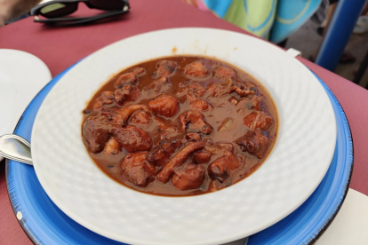 Marraná de pulpo, plato estrella de Aljibe 19.