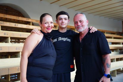 Antonio, Mari Carmen y Dani