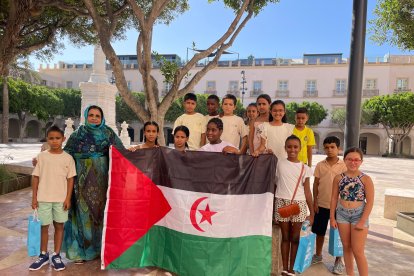 Los niños del programa 