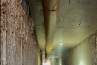 Así se ve el túnel del soterramiento