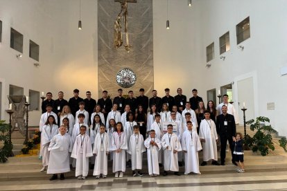 El Coro Infantil Pedro Mena de Adra en su visita a Múnich.