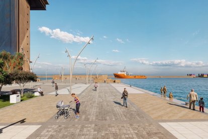 Proyecto de urbanización del morro de levante