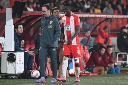 El momento de la lesión de Baba el pasado mes de noviembre.