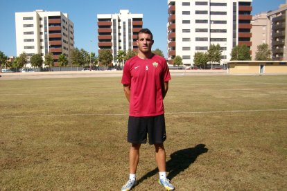 Fran Vélez llegó al filial del Almería y tardaba poco en saltar al primer equipo.