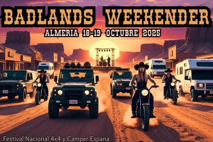 Cartel del 'The Badlands Weekender'