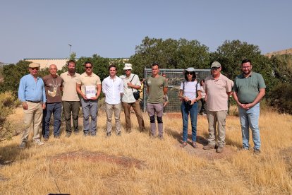 Protagonistas de la suelta.