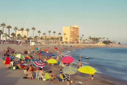 La Playa de San Nicolás.