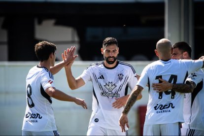Antonio Puertas ha empezado a marcar goles con la camiseta del Albacete.