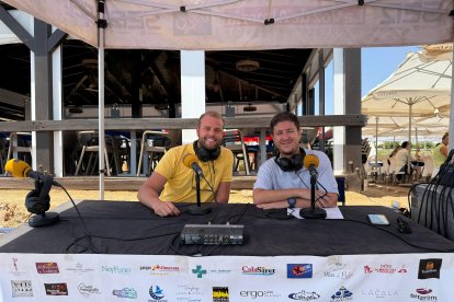 El concejal pulpileño de Deportes, Juan Antonio Navarro, durante la entrevista en la SER.