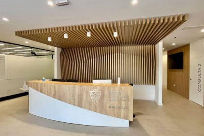 La nueva clínica que abrió en el Estadio Mediterráneo.