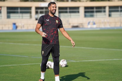 Pacheco no tuvo suerte a su paso por un Almería de Primera División.