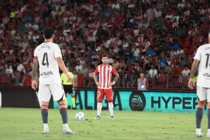 Embarba firmó un debut de oro ante el Albacete.