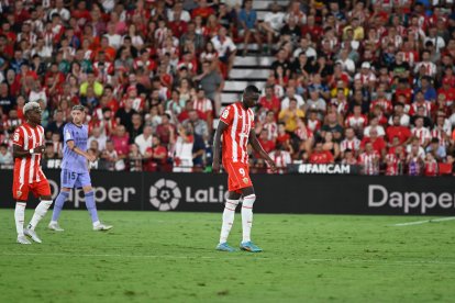 Sadiq y Ramazani en el partido contra el Real Madrid donde ambos brillaron.