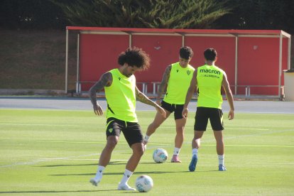 El central Aridane este martes en el campo Anexo.