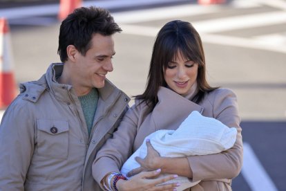 Patricia Pardo y Christian Gálvez