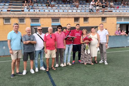Autoridades, familiares y promotores del V Memorial Paco ‘El Fino’.