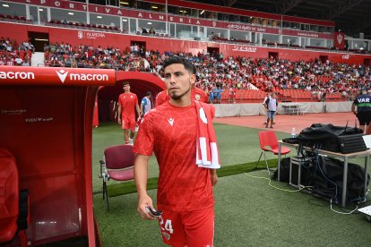 Lucas Robertone no sale del Almería.