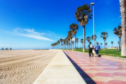 Playa Serena, en el municipio de Roquetas de Mar