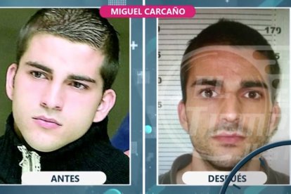 El antes y después de Miguel Carcaño