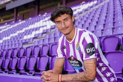 Guille Bueno, lateral izquierdo, costó 200.000 euros al conjunto pucelano.