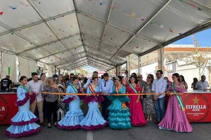Inauguración de la Feria del Mediodía de Olula del Río.