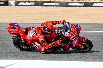 En Jerez no logró finalizar la carrera del domingo debido a una caida.