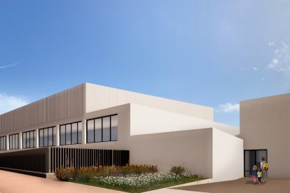 Zona exterior del espacio deportivo de Costacabana