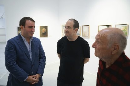 Andrés García Ibáñez, Antonio López y Fernando Giménez.