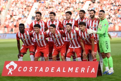 El once que presentó Rubi en la novena jornada ante el Zaragoza.