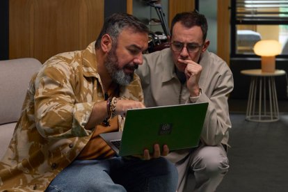 Los creadores de la serie, Rober Bodegas y Alberto Casado.