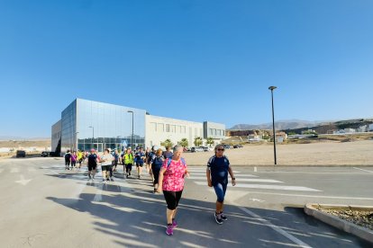 Marcha deportiva con motivo de la Semana Europea del Deporte en Balanegra.