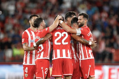 El Almería es una piña que sueña con el ascenso a Primera.