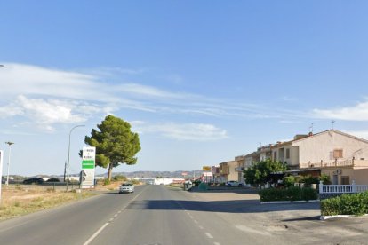 Un tramo de la avenida 28 de febrero.